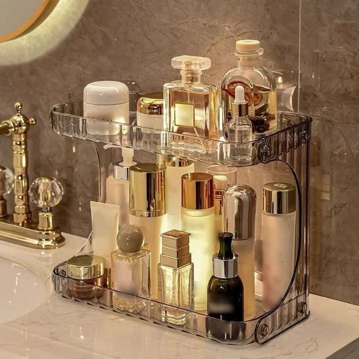 Organizador de Maquiagem Acrílico Diamante Multiuso – Beleza Dela