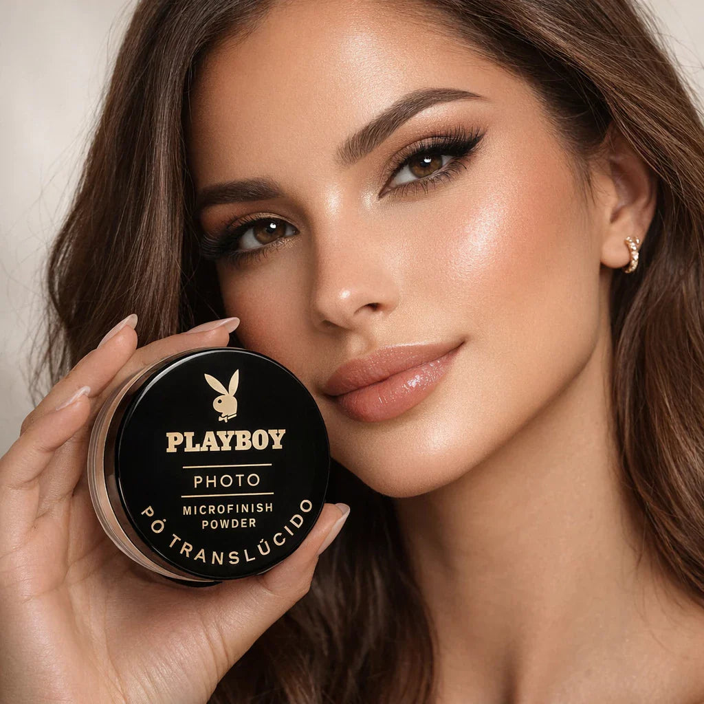 Pó Translúcido Solto Playboy Photo HD Nº2 | Acabamento Matte – Beleza Dela