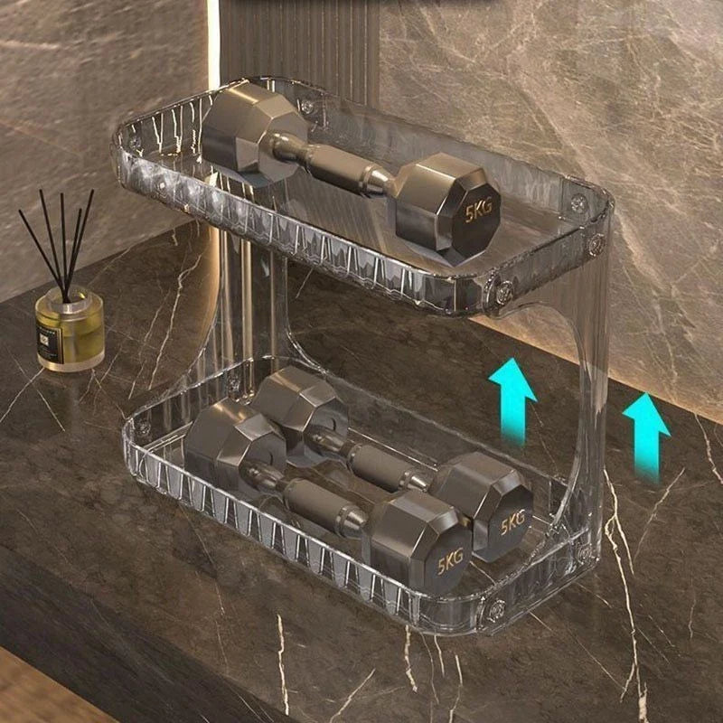 Organizador de Maquiagem Acrílico Diamante Multiuso – Beleza Dela