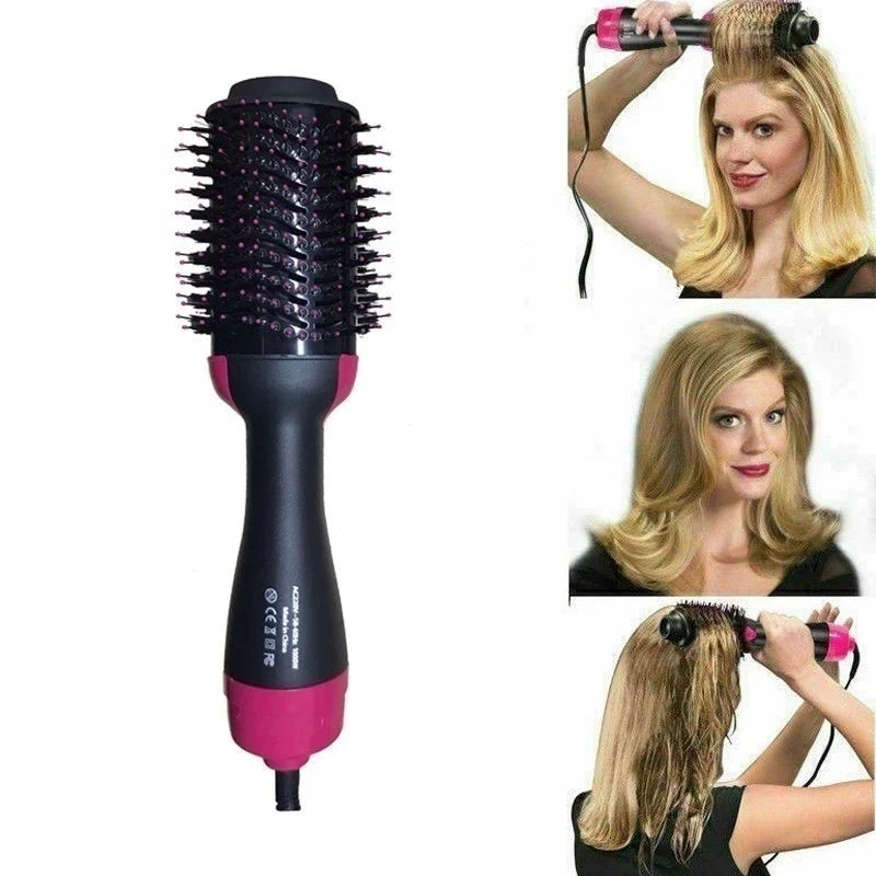 Escova Secadora 3 em 1 Hair Styler 1000W | Alisa, Seca e Modela – Beleza Dela