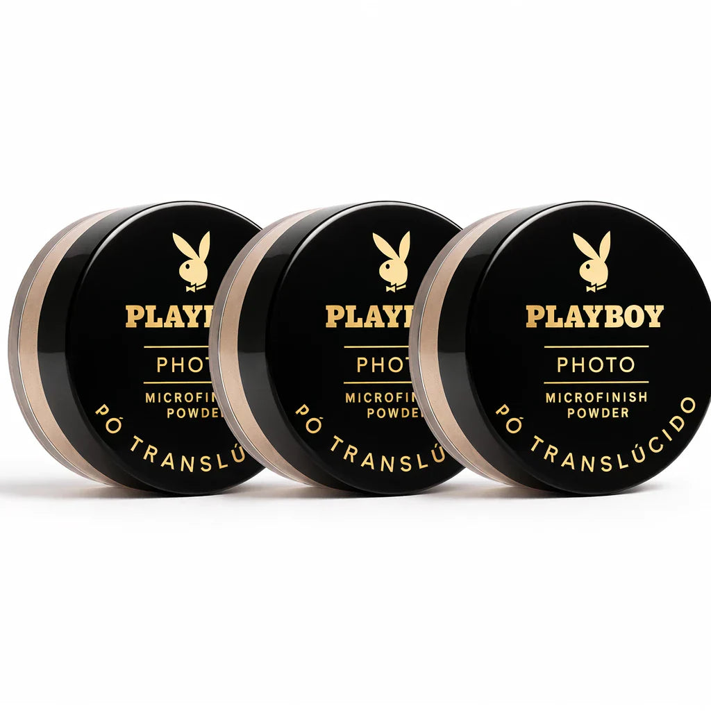 Pó Translúcido Solto Playboy Photo HD Nº2 | Acabamento Matte – Beleza Dela
